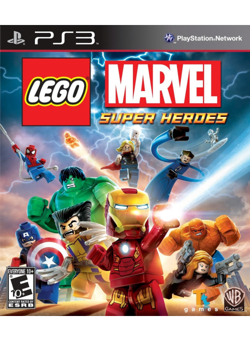 LEGO Marvel Super Heroes Английская версия (PS3)